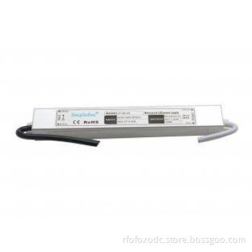 Long Life 24V DC 30W Waterproof LED Driver 120V AC EN55022
